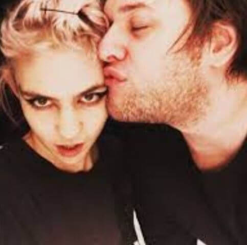 Claire Elise Boucher with her former boyfriend.